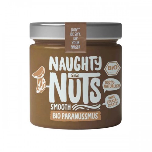 Тахан от 100% бразилски орех - био /естествен източник на селен/ 'Naughty Nuts', 200 г